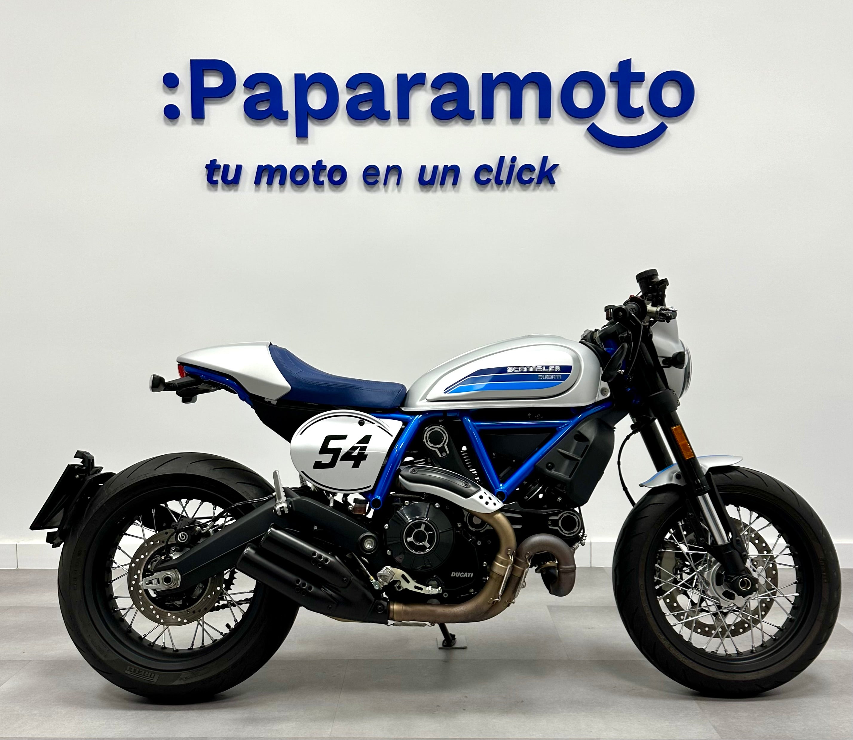 Ducati Scrambler 800 cafe racer Paparamoto